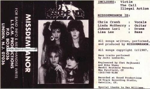 Missdemeanor : 1987 Demo